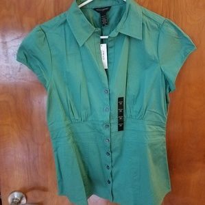 Banana Republic Cap Sleeve Blouse